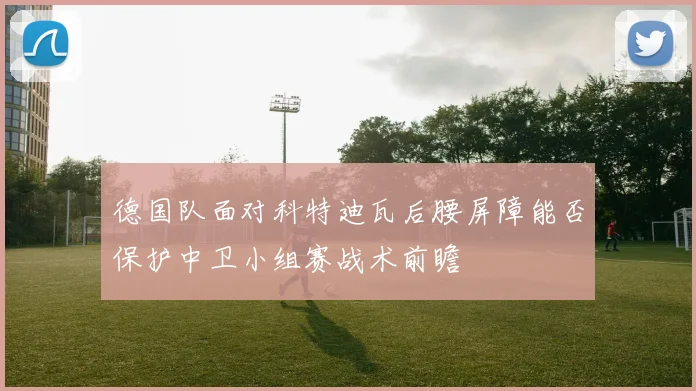 德国队面对科特迪瓦后腰屏障能否保护中卫小组赛战术前瞻